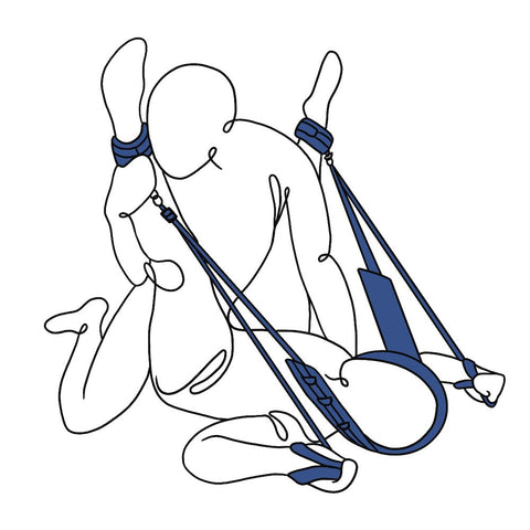 Pivot Positioning Partner Restraints by Sportsheets - Cuffs and Restraints