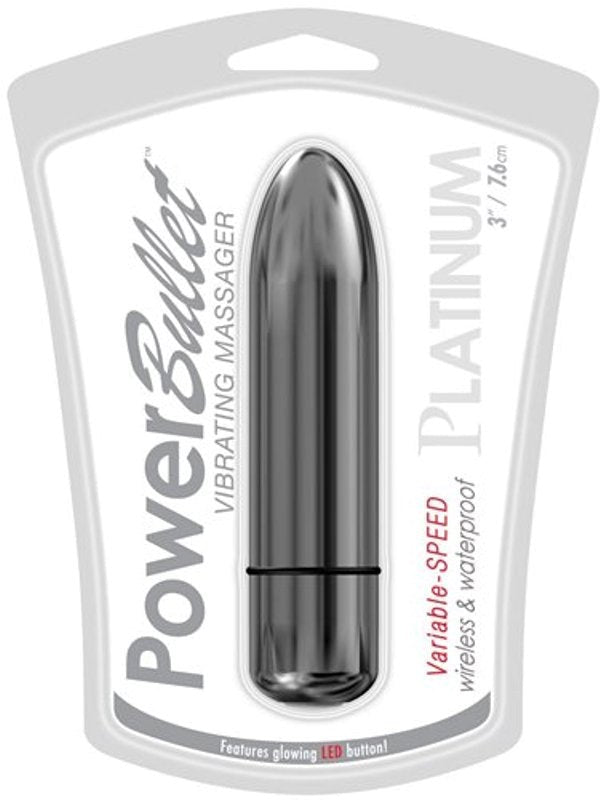 Platinum Power Bullet 3 inch - - Personal Massagers