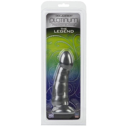 Platinum Premium Silicone The Legend Charcoal - - Non-Realistic Dildos