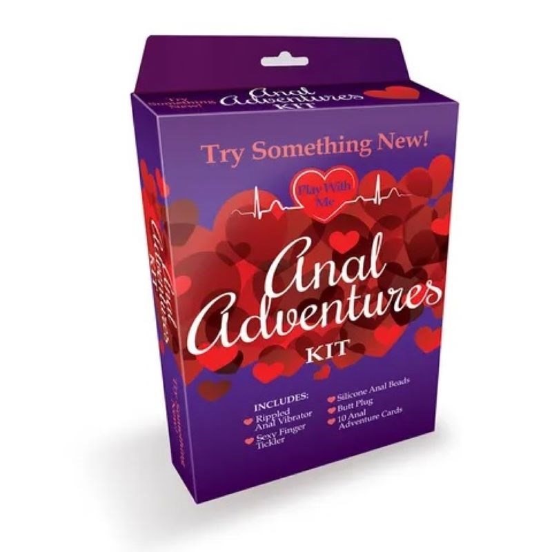 Play With Me Anal Adventures Kit - 6 Piece Set - - Sex Kits