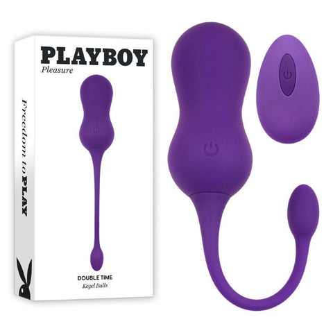 Playboy Pleasure DOUBLE TIME Kegel Balls - Love Eggs and Kegel Exercisers