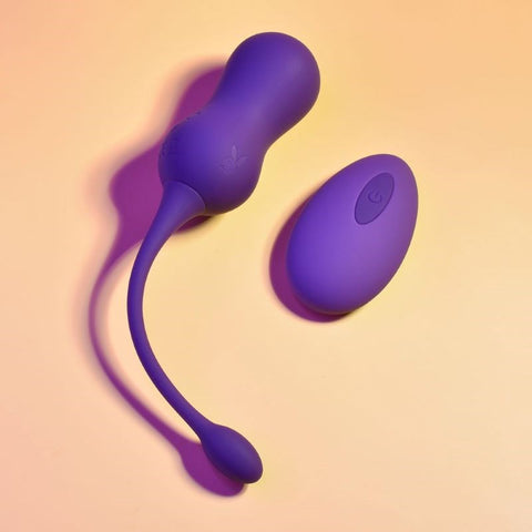 Playboy Pleasure DOUBLE TIME Kegel Balls - Love Eggs and Kegel Exercisers