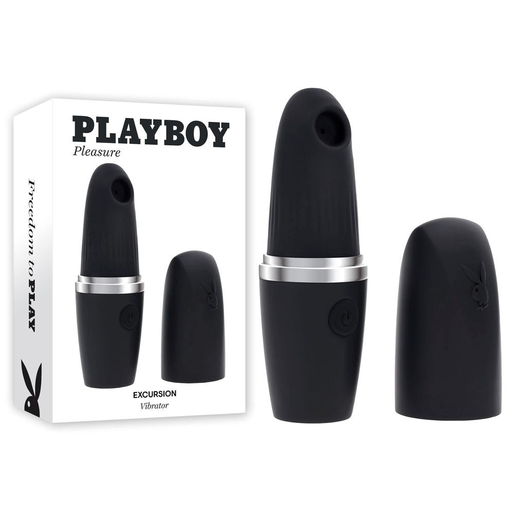 Playboy Pleasure Excursion Suction Vibe - - Clit Ticklers and Pulsators