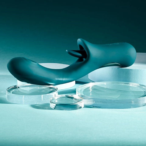 Playboy Pleasure HARMONY Vibrator with Clitoral Flicker - Clit Ticklers and Pulsators