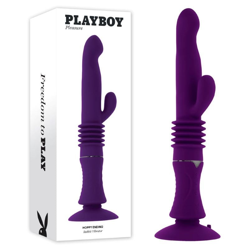 Playboy Pleasure HOPPY ENDING - - Rabbit Vibrators