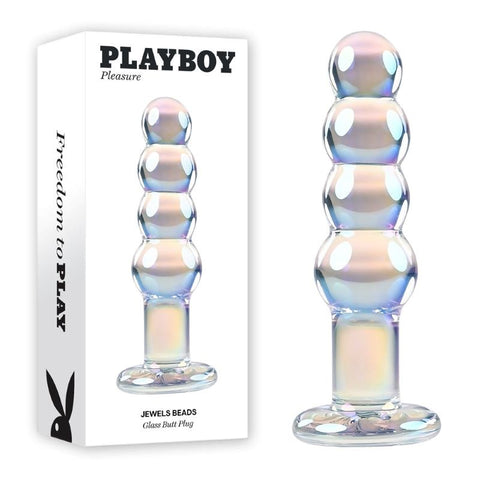 Playboy Pleasure Jewels Beads by Evolved - Glass Sex Toys