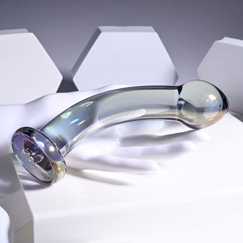 Playboy Pleasure JEWELS KING Glass Dildo - Realistic Dildos