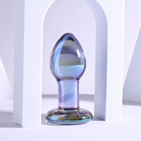 Playboy Pleasure Jewels Plug 1.33 inches by Evolved - Glass Sex Toys