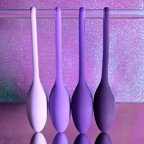 Playboy Pleasure PUT IN WORK Kegel Ball Set of 4 - Love Eggs and Kegel Exercisers