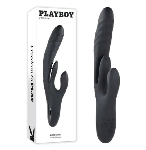Playboy Pleasure Rapid Rabbit by Evolved - Rabbit Vibrators