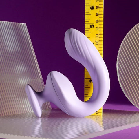 Playboy Pleasure REV ME UP Dual Motor Curved Vibrator - G-Spot Vibrators