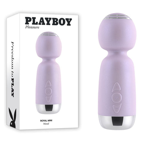 Playboy Pleasure ROYAL USB Rechargeable Wand Vibrator - Body Wands