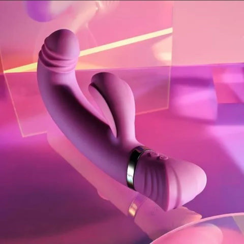 Playboy Pleasure TAP THAT USB Rechargebale Rabbit Vibrator - Rabbit Vibrators