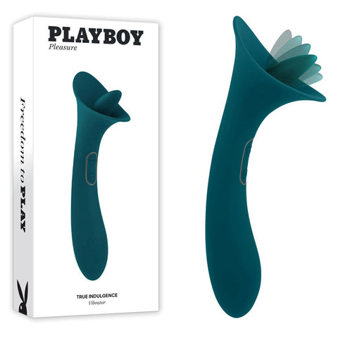 Playboy Pleasure True Indulgence Flicking Vibrator - Clit Ticklers and Pulsators