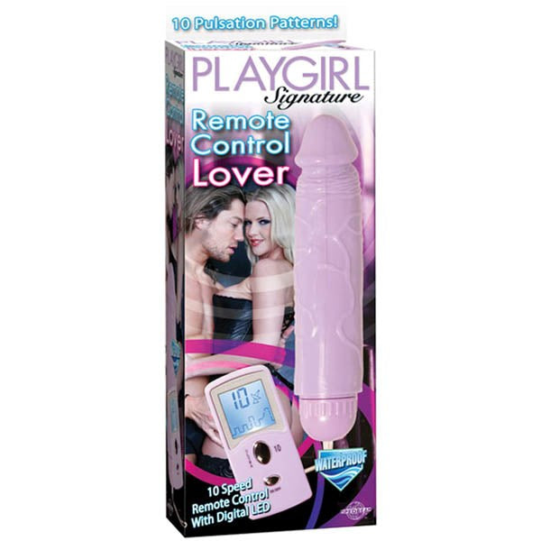 Playgirl Signature Remote Control Lover - - Vibrating Dildos