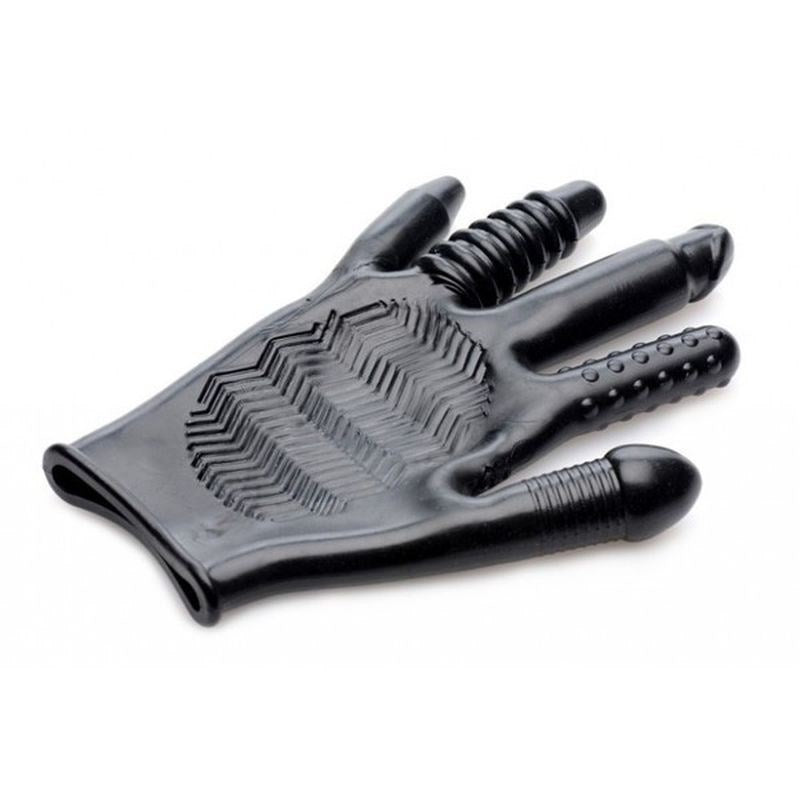 Pleasure Poker Textured Glove - - Masturbators and Strokers