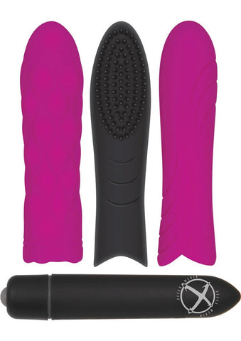 Pleasure Sleeve Trio with Bullet by Evolved - Bullet Vibrators