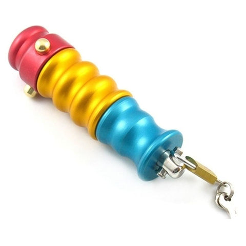 Pop-up Metal Spreader Anal Lock by BDStyle - Steel Sex Toys