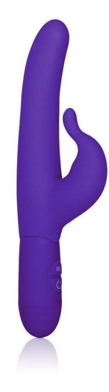 Posh 10-Function Silicone Teasing Tickler Purple - - Rabbit Vibrators