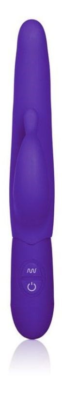 Posh 10-Function Silicone Teasing Tickler Purple - - Rabbit Vibrators