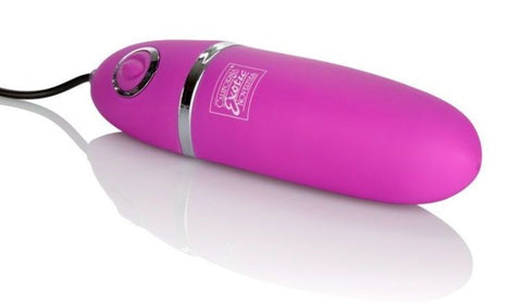 Power Play Dual Silver Remote Control Bullet Vibrator - Bullet Vibrators