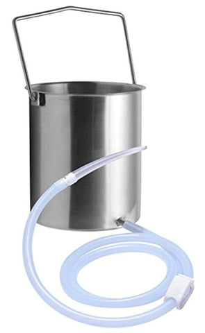 Premium Enema Bucket Kit With Silicone Hose by XR Brands - Enemas and Douches