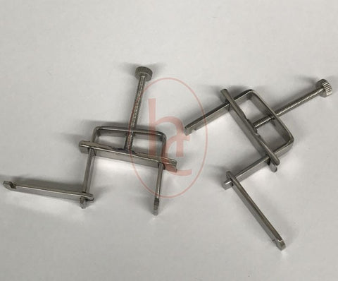 Press Style Nipple Clamps by Hell's Couture - Breast and Nipple Toys