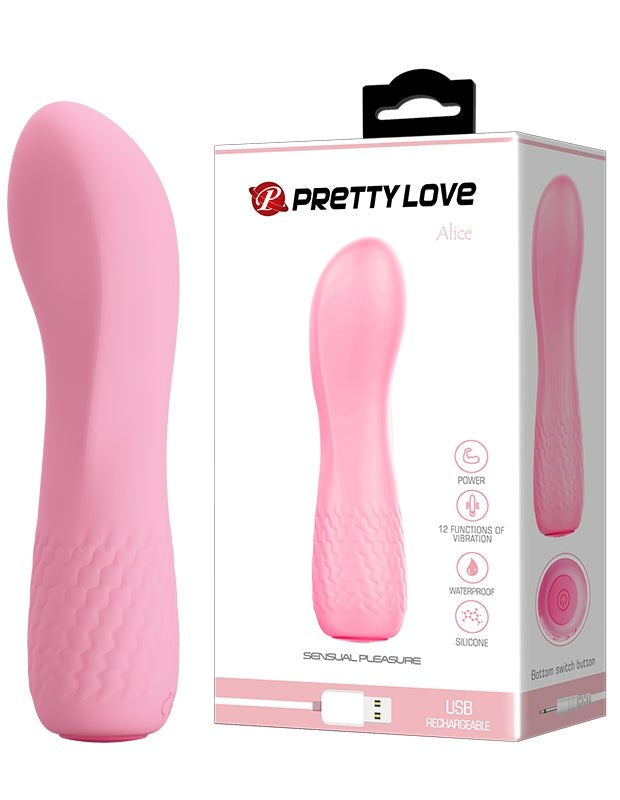 Pretty Love Alice Sensual Pleasure Rechargeable Vibrator - - Waterproof Vibrators