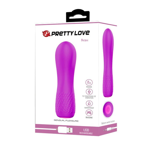 Pretty Love Beau Rechargeable Waterproof Vibrator - Waterproof Vibrators