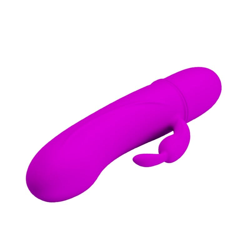 Pretty Love Caesar Mini Vibrator with Clit Tickler - - Clit Ticklers and Pulsators