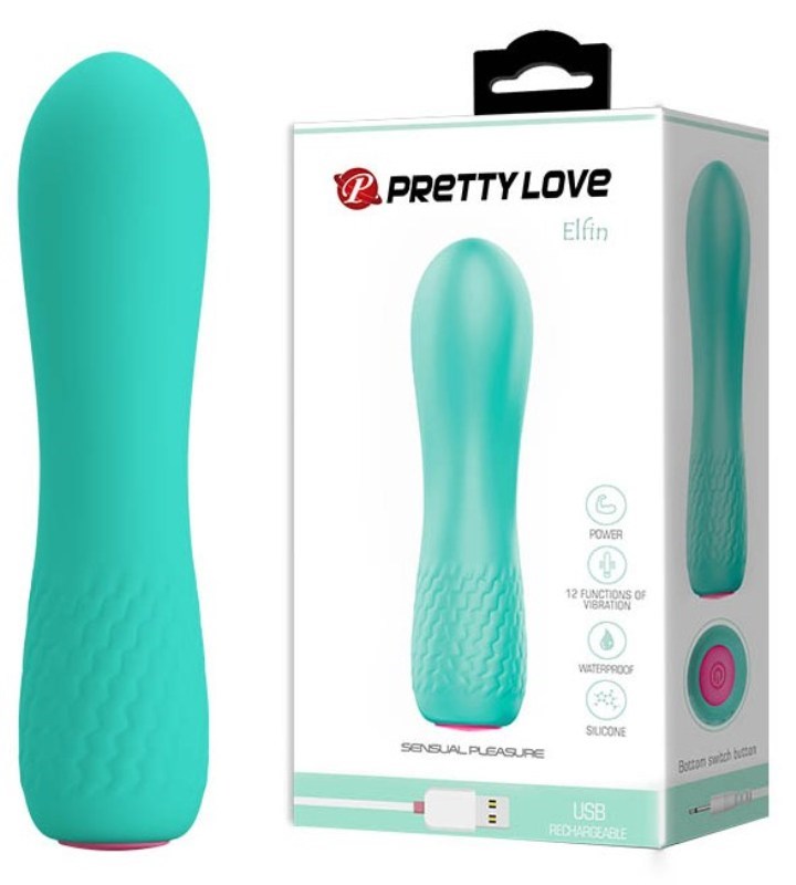 Pretty Love Elfin Sensual Pleasure Rechargeable Vibrator - - Waterproof Vibrators