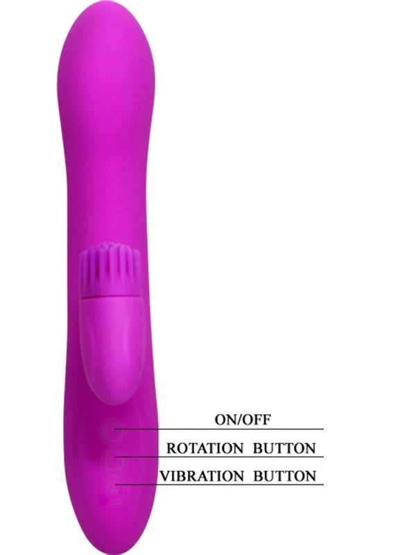 Pretty Love Elton Clit Tickler and G-Spot Vibrator - - Clit Ticklers and Pulsators