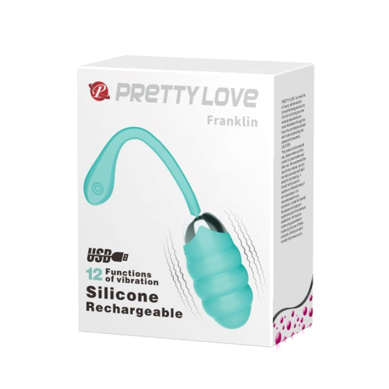 Pretty Love Franklin Vibrating Egg - - Love Eggs and Kegel Exercisers