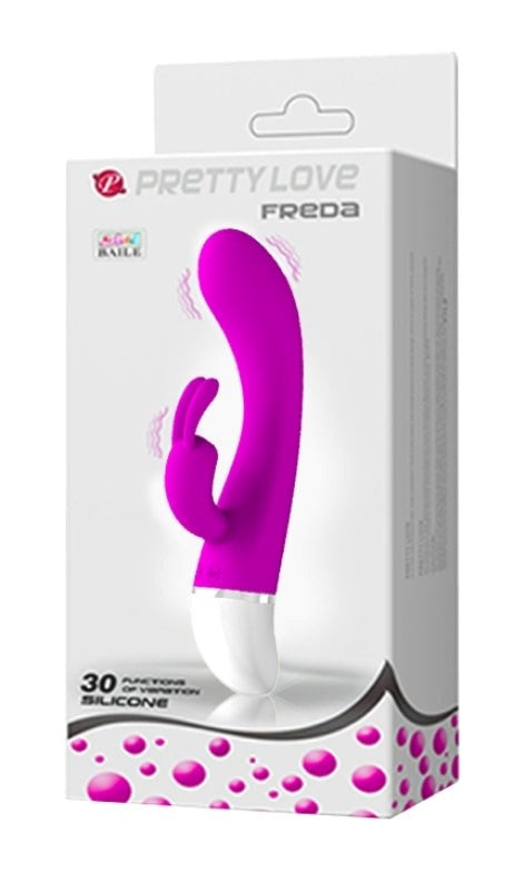 Pretty Love Freda Rabbit Vibrator - - Rabbit Vibrators