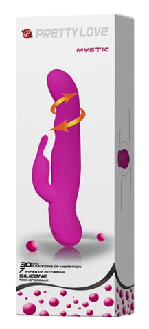 Pretty Love Mystic Rechargeable Rabbit Vibrator by Baile - Rabbit Vibrators