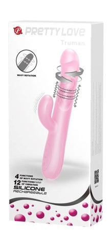 Pretty Love Truman Dual Delight Vibrator by Baile - Rabbit Vibrators