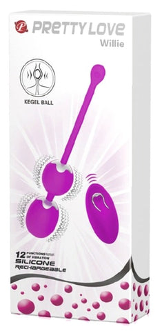 Pretty Love Willie Remote Control Vibrator by Baile - Remote Control Vibrators