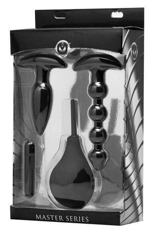Prevision 4 Piece Silicone Anal Kit by XR Brands - Sex Kits