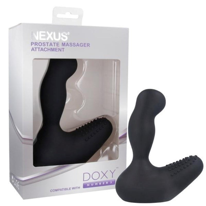 Prostate Massager Attachment Doxy Number 3 Compatible - - Body Wands