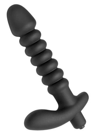 Prostatic Play Ribbed Silicone Prostate Vibe by XR Brands - Prostate Toys