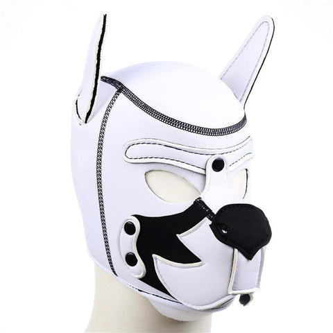 Faux Leather Puppy Bondage Hood by BDStyle - Bondage Hoods