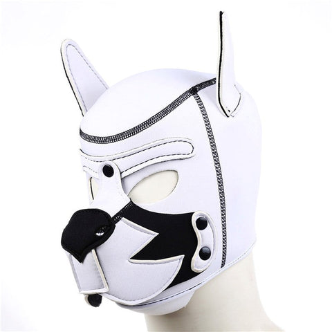 Faux Leather Puppy Bondage Hood by BDStyle - Bondage Hoods