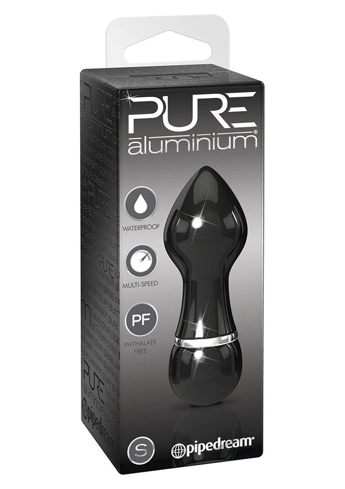 Pure Aluminium Black Small - - Bullet Vibrators