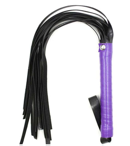 Purple and Black Fur Lined Bondage Kit by BDStyle - Bondage Kits