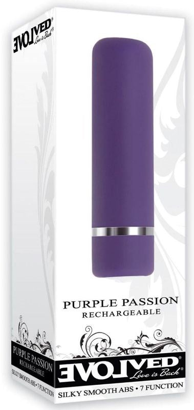 Purple Passion Rechargeable Bullet - - Bullet Vibrators