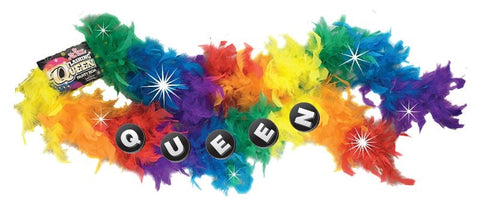 Queen Flashing Feather Boa by Little Genie - Sex Games, Coupons and Tricks