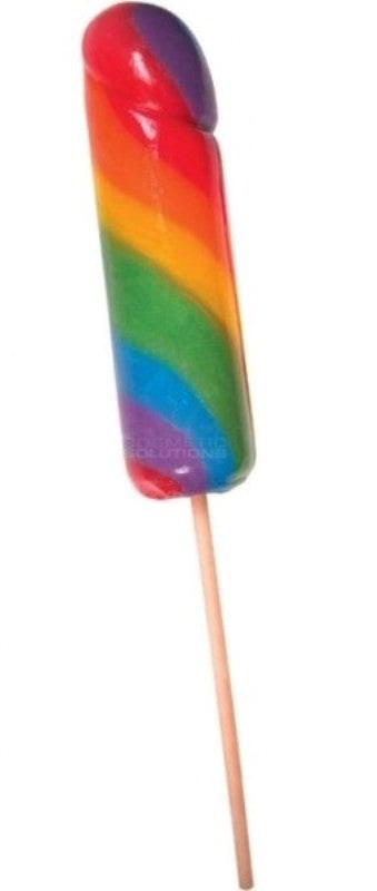 Rainbow Jumbo Candy Cock Pop - - Sex Games, Coupons and Tricks