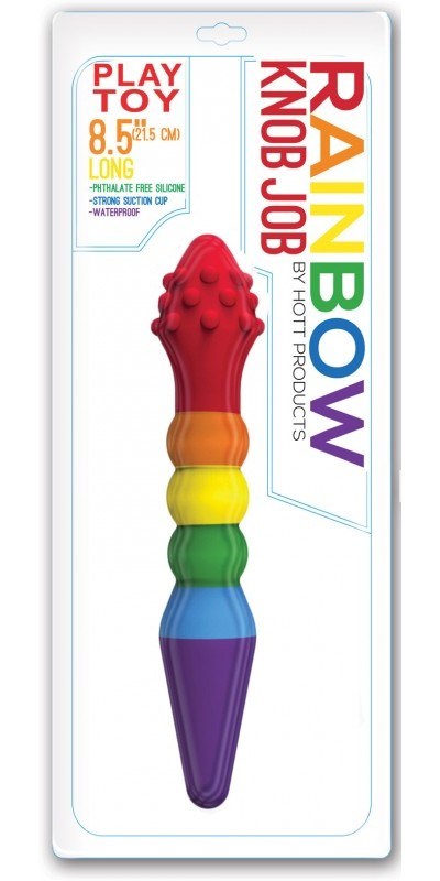 Rainbow Knob Job - - Double Ender