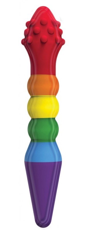 Rainbow Knob Job - - Double Ender