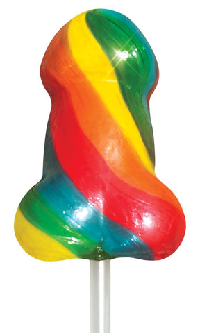 Rainbow Penis Shaped Pecker Pops by Pipedream - Sex Games, Coupons and Tricks